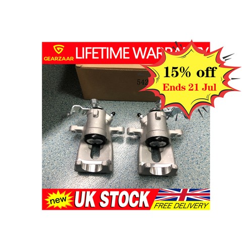 Pair brake calipers - brake, rear