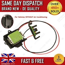 VAUXHALL VIVARO A 2001-2014 HEATER BLOWER MOTOR FAN RESISTOR