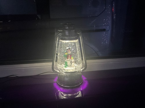 Electric christmas snow - snow, globe