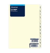Filofax A5 Refill Insert A-Z