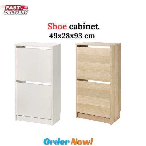 Ikea bissa shoe cabinet - bissa, with