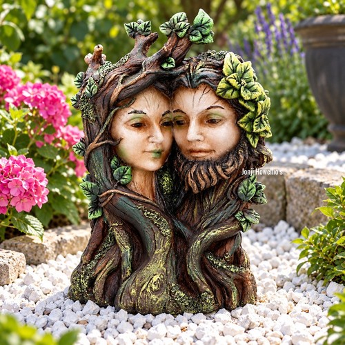 Tree spirit entwined - tree, couple