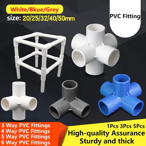 Pvc fitting 6 way - pvc,