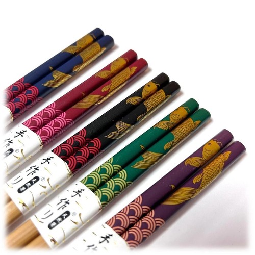 Pairs bamboo chopsticks set - bamboo,