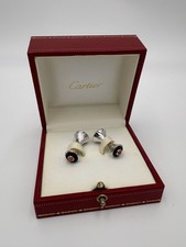 Authentic Cartier Cufflinks Diablo Silver SV925