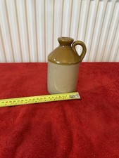 Large Earthenware Flagon Stoneware Beer Cider Bottle - 34cm - Bourne Denby
