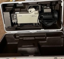 Sony DXC-M3AP Video Camera With Cable & Case Vintage