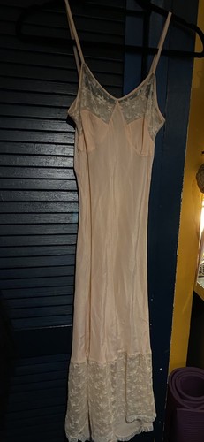 1930s silk slip dress - slip,