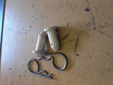 FLYMO PETROL HOVER MOWER handle pins and clips   used / new old stock  l47 l38