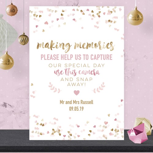 Personalised wedding - personalised,