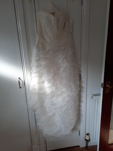 Pronovias ivory wedding dress - ivory,