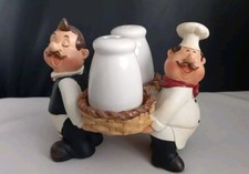 MONSIEUR GASTRO  Cruet Set Salt & Pepper Stand