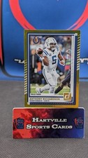 2025 Panini Donruss ANTHONY RICHARDSON #93 Gold Press Proof /50 Colts