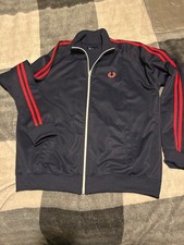 Fred Perry Mens Full-Zip Track