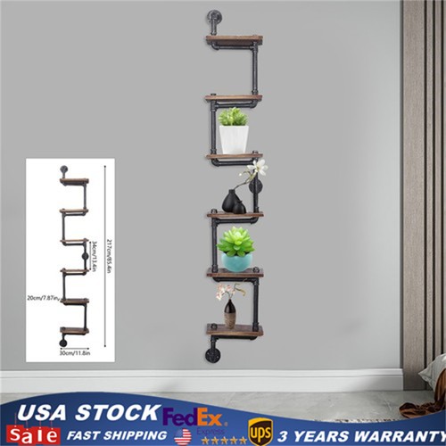 Industrial floating shelves - industrial,