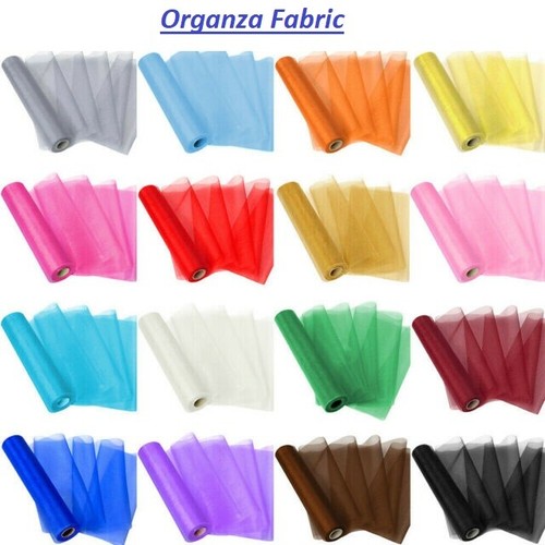 Sheer organza fabric voile - sheer,