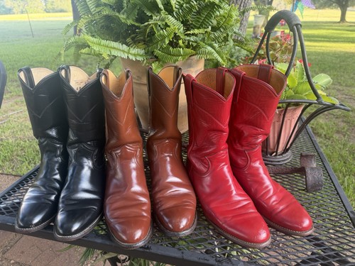 Vtg justin ropers women - ropers,