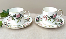 Pair of Wedgwood Hathaway Rose