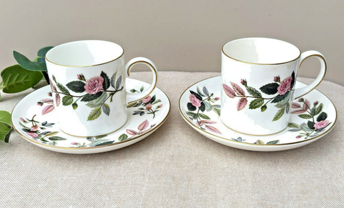 Pair wedgwood hathaway rose - hathaway,