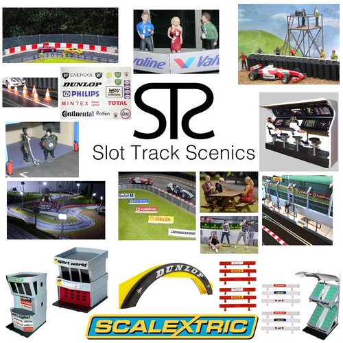 Scalextric track layout - track,