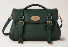 NEW MULBERRY ALEXA GREEN HEAVY GRAIN - RRP £1195.00