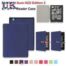 Shockproof Smart Case PU Leather Protective Shell for Kobo Aura H2O Edition 2