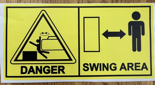 New safety stickers decal - new,