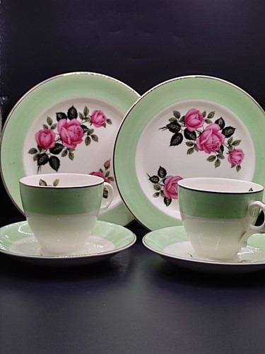 Crownford tea trio set - trio,