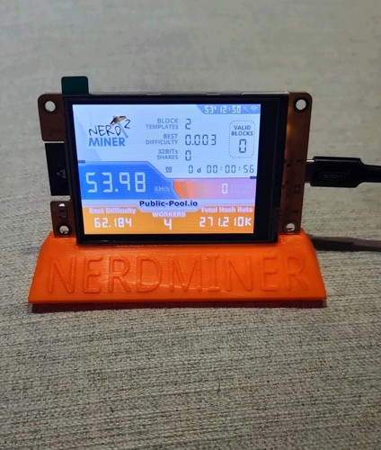 Stand for nerd miner - for,