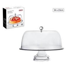 Cake Display Stand with Dome