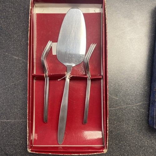 Vintage set cake server 6 - cake,