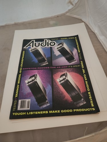 Audio magazine august 1992 - audio,