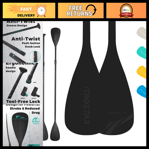 Adjustable kayak sup paddle - adjustable,