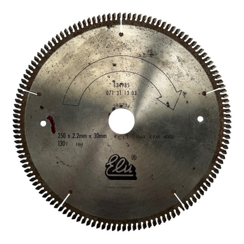 Elu e34985 250mm - 250mm, 30mm
