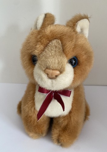 Fox with bow soft - with, 8”