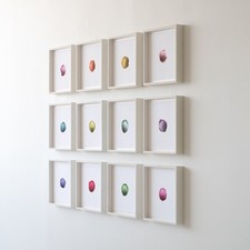 CJ Hendry Jeni's Ice Cream Scoop 2x Prints Yellow & Lilac 53/100 Limited Edition