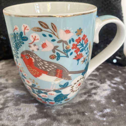 Birdy bone china mug - china,