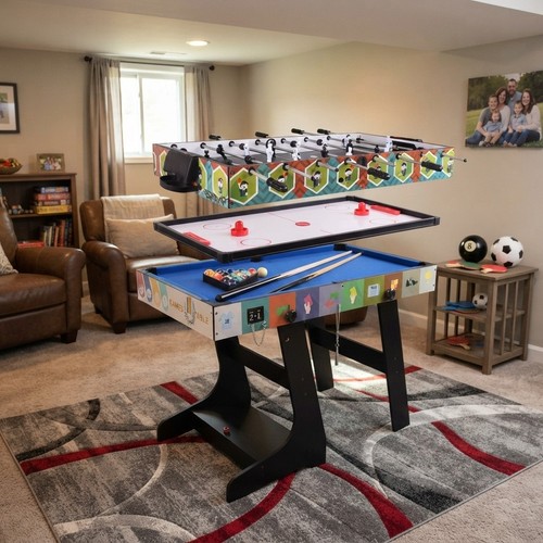Compact game table with - 4, in