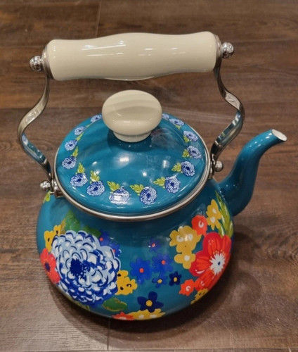 The pioneer woman enamel blue - the,
