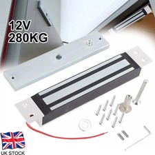 600lbs 280KG Electric Magnetic Single Door Lock Access Control Holding Force UK