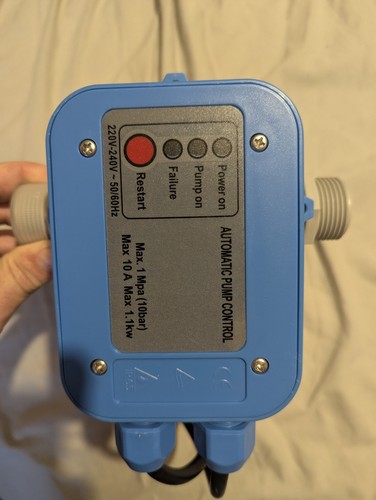 Pump controller flow switch - controller,