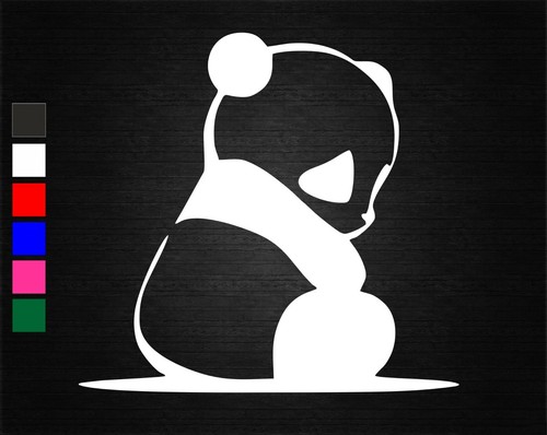 Panda vinyl decal sticker - decal,