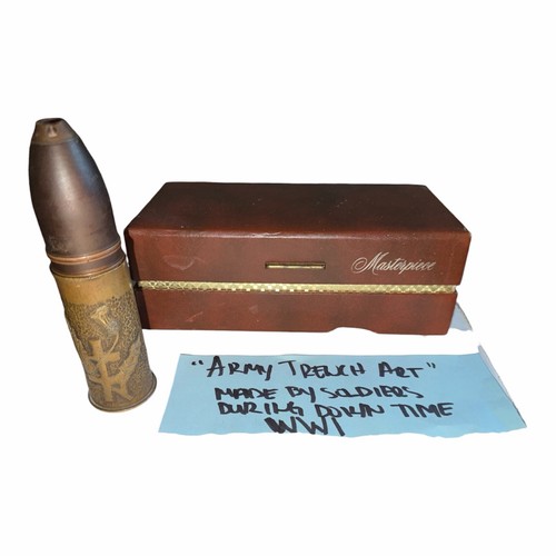 Wwi trench art - trench,
