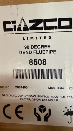 Gazco degree bend for - 90,