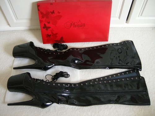 Pleaser thigh boots 6 - thigh, uk