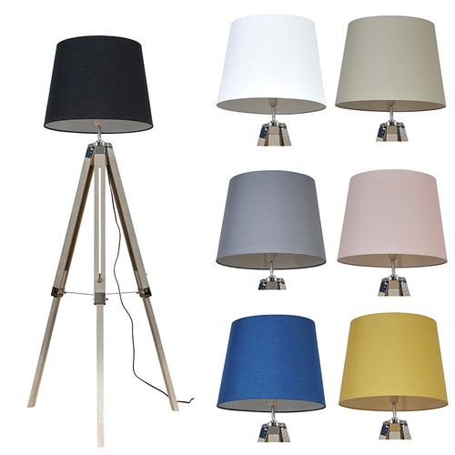 Modern wooden tripod floor - wooden,