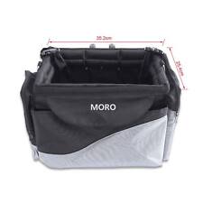 Black Dog Travel Booster Bag Cat Pet Bike Bicycle Seat Carrier Front Basket Tote