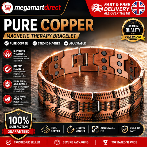 100 pure copper bracelet for - bracelet,
