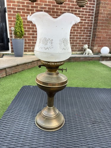 Vintage paraffin lamp with - lamp,