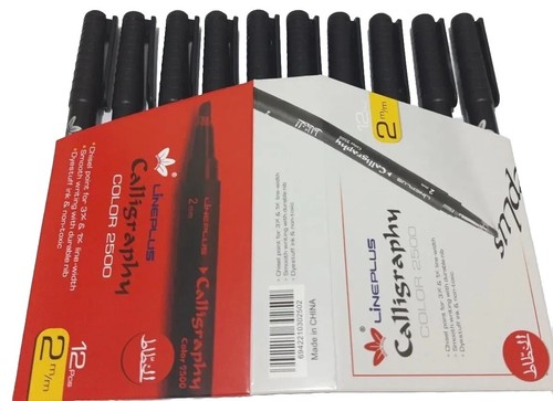 Chislled nib black - 10,